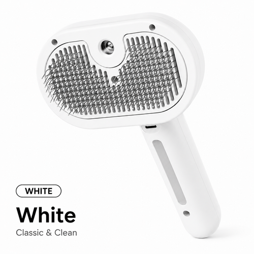 3-IN-1 AUTO-CLEAN STEAM PET BRUSH